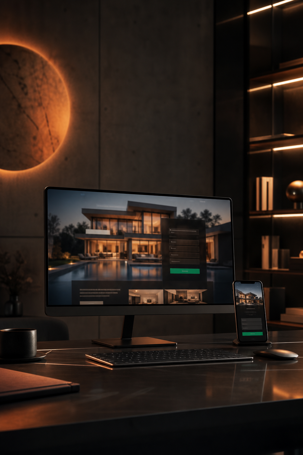 High-converting property landing experience